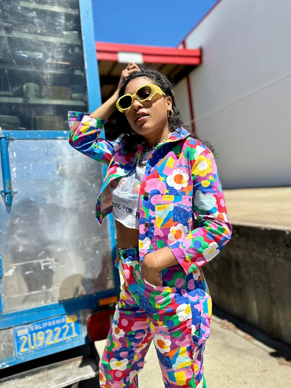 Discount Extravaganza Twill Shorty Jacket Summer Daze