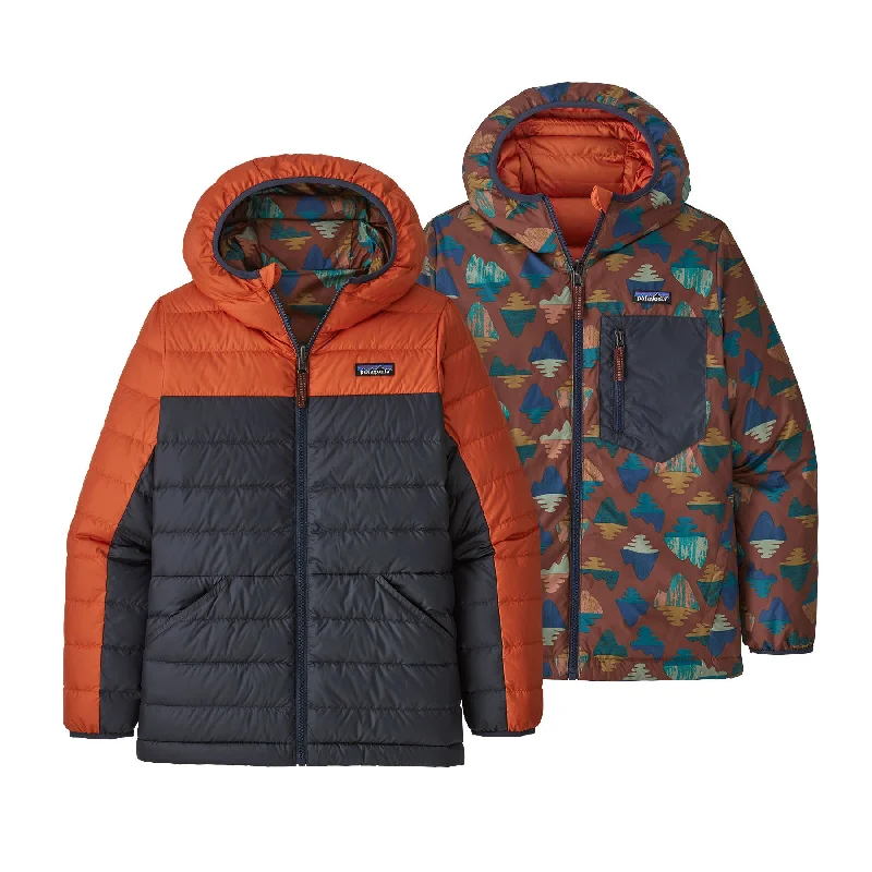 Boys' Reversible Down Sweater Hoody