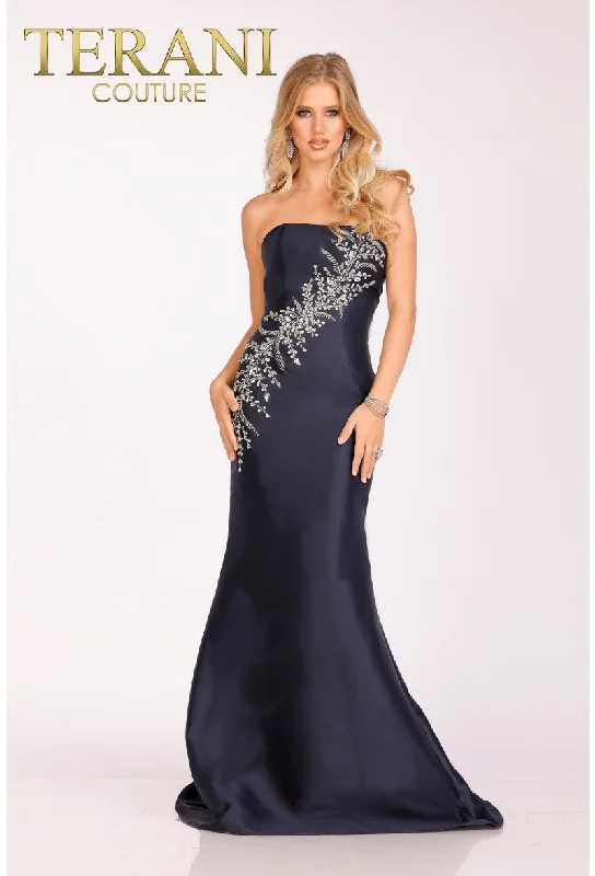 Sneak Peek Sale Terani Couture 231P0176 Beaded Long Formal Prom Dress