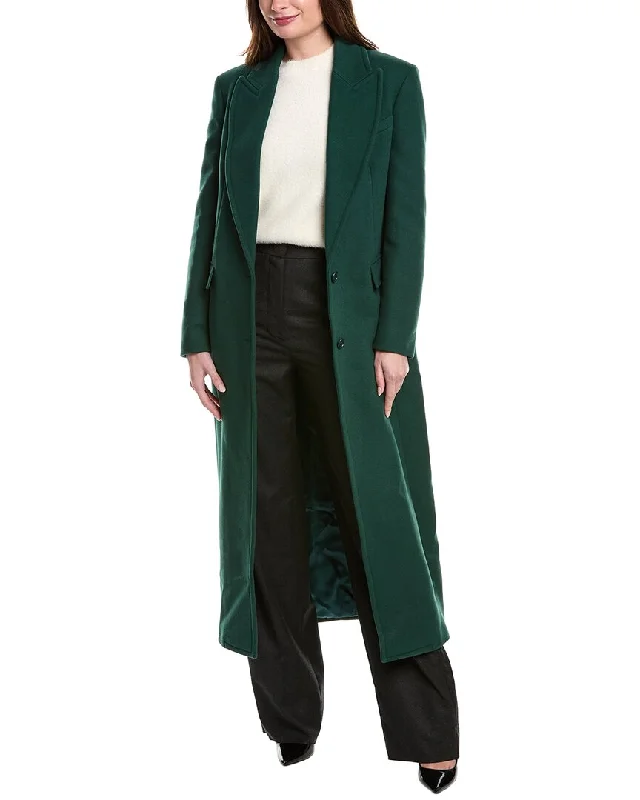 Michael Kors Collection Chesterfield Wool Coat