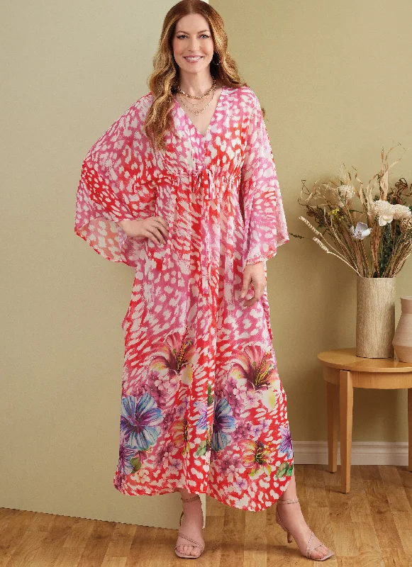Online Exclusive Butterick sewing pattern 6900 Misses' Caftan