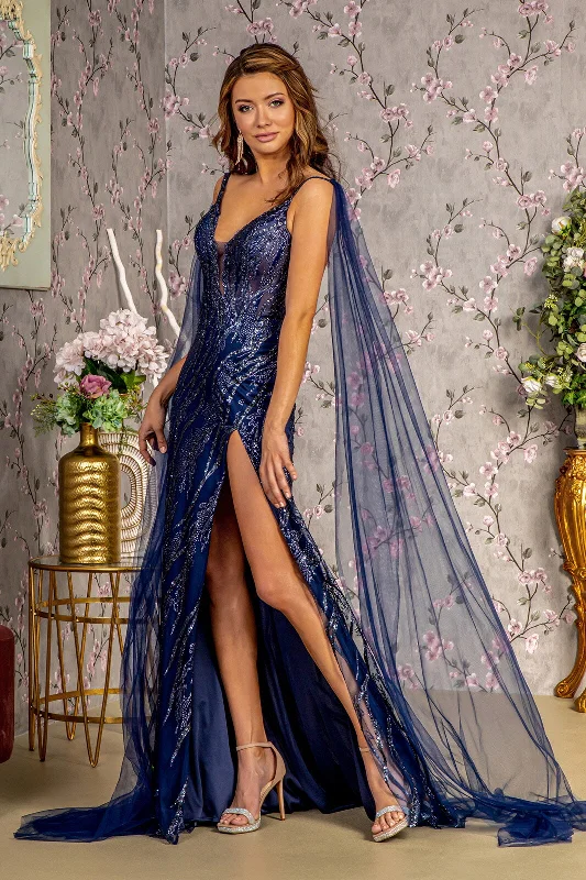 Long Sequin Mermaid Prom Formal Dress