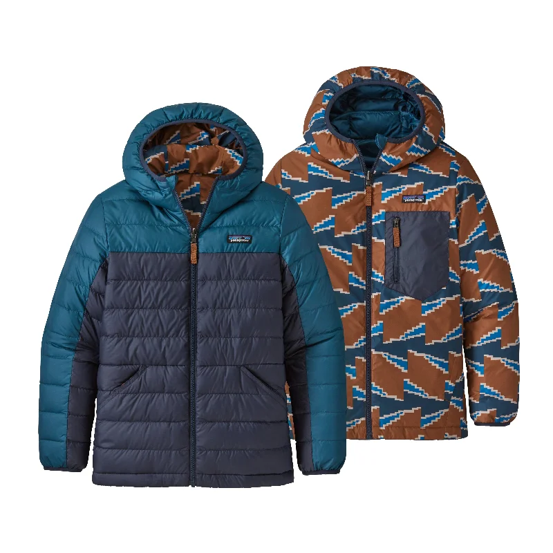 Boys' Reversible Down Sweater Hoody