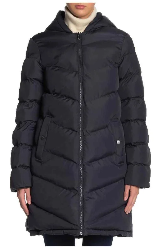Markdown Madness Liberta Parka Down Jacket In Black