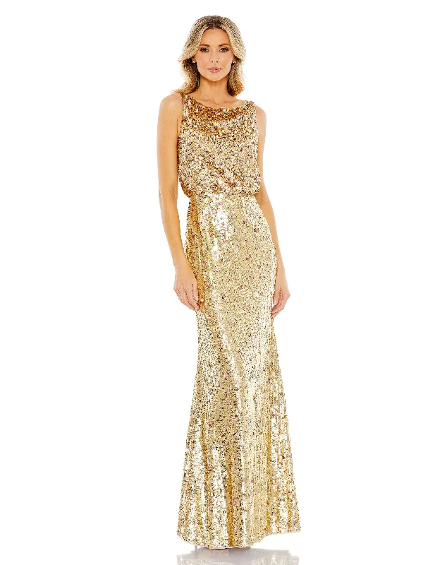 Reduced Prices Mac Duggal 93645 Sequins Long Formal Prom Dress