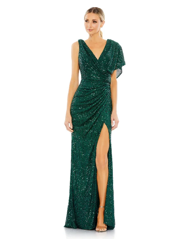 Best Seller Mac Duggal 26988 Formal Sequin Long Prom Dress