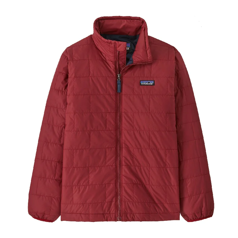 Stock Clearance Kids' Nano Puff Brick Quilt Jacket
