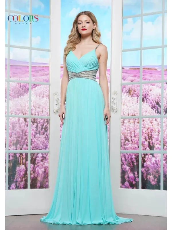 Colors 3441 Formal Long Evening Prom Dress