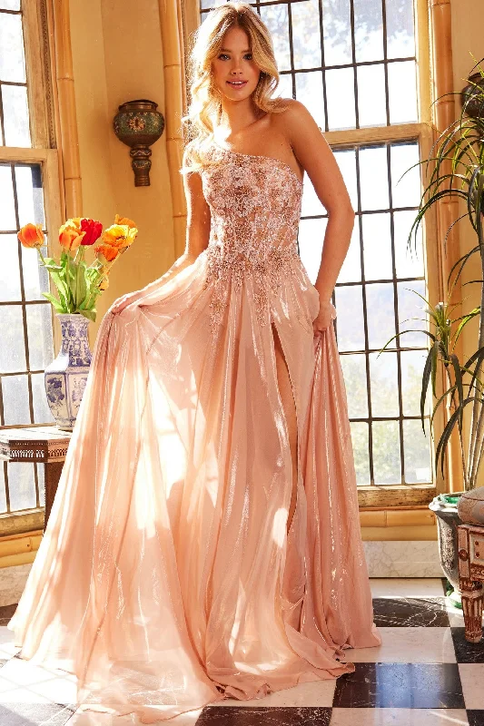 Sale Event Jovani 07257 Flowly Skirt Long Prom Dress