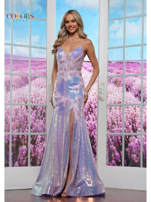 Special Promotion Colors 3540 Formal 3D Flower Mermaid Long Prom Dress