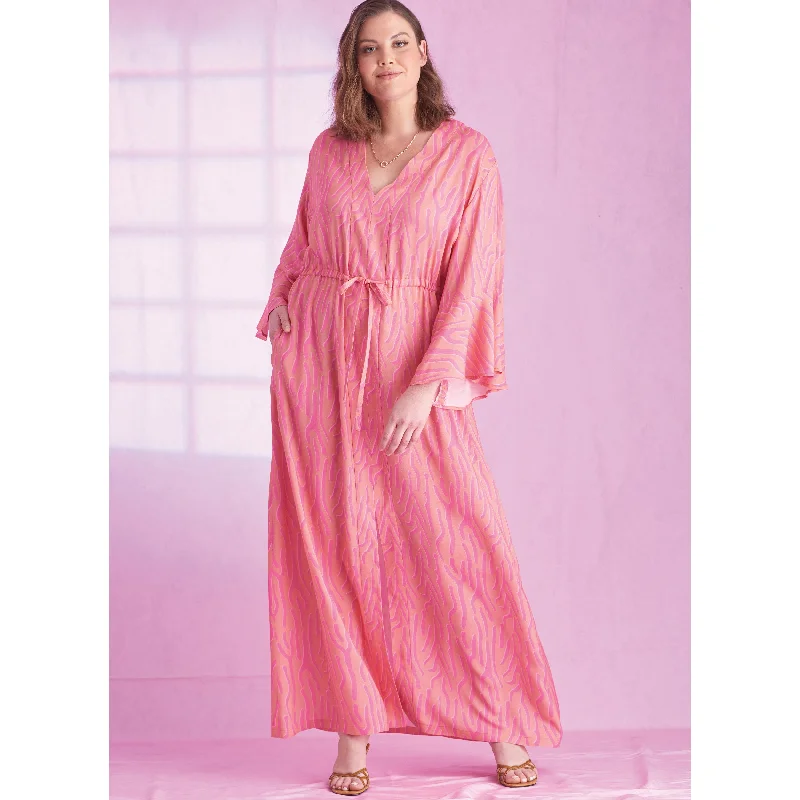 Discount Days Simplicity Sewing Pattern 9603 Women's Caftans and Wraps