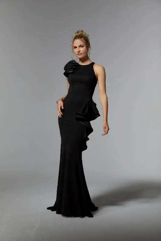 Buy More, Save More MGNY Madeline Gardner New York 72921 Long Fitted Formal Evening Gown