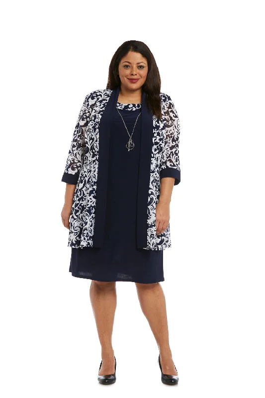 Super Bargain R&M Richards 3293W Navy/White 22W Sale