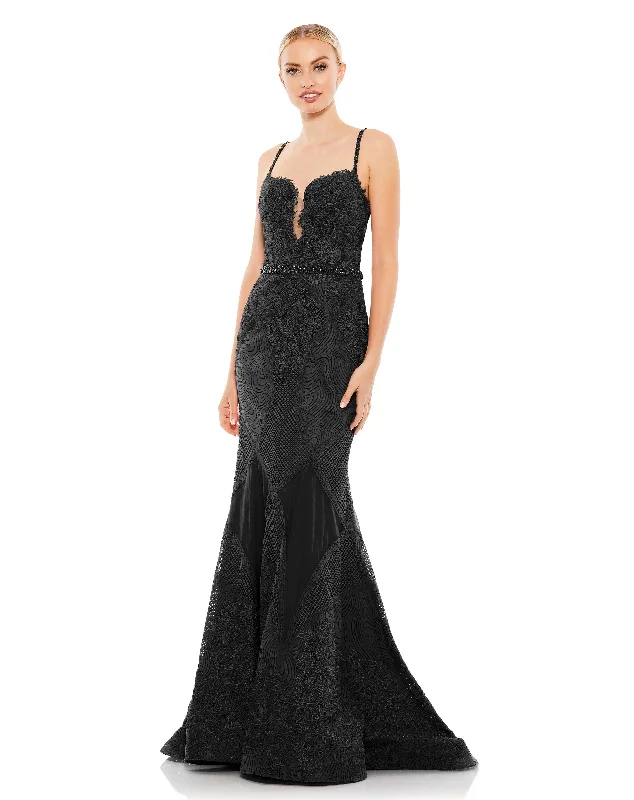 Warehouse Sale Mac Duggal A79082 Long Formal Fitted Prom Gown