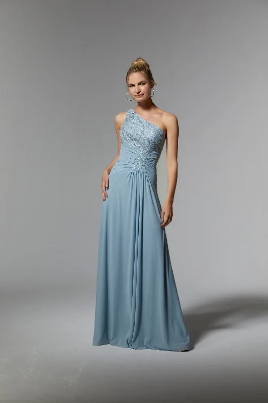 Incredible Offers MGNY Madeline Gardner New York 72910 Long Formal Beaded Floral Evening Dress