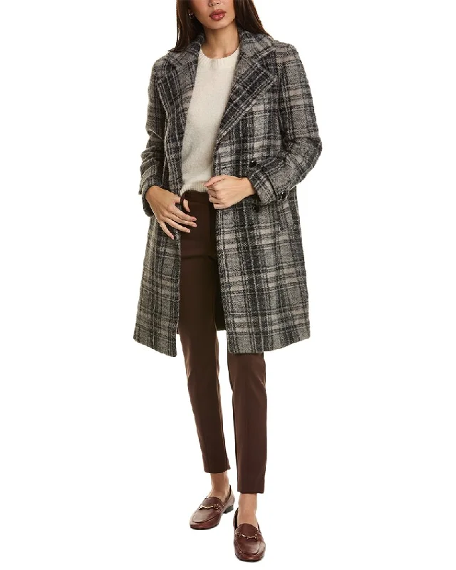 Super Bargain Elie Tahari Double-Breasted Coat