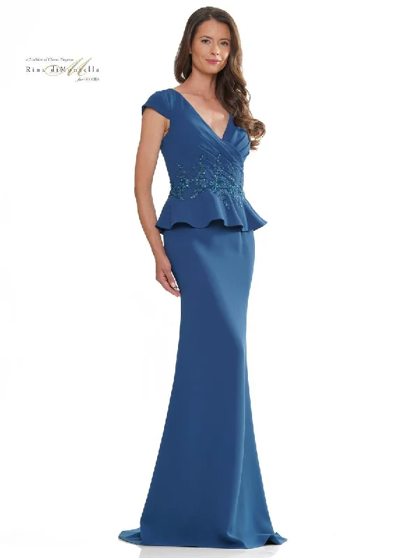 Super Savings Rina di Montella RD2971 Long Formal Mother of the Bride Dress