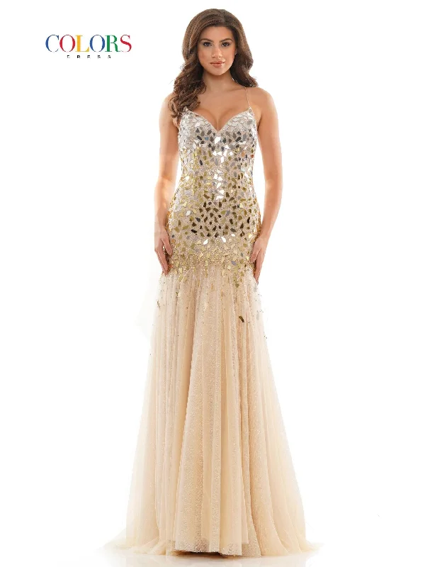 Mega Sale Colors 2768 Colors Prom Long Spaghetti Strap Formal Dress