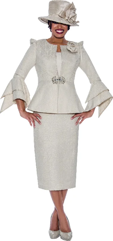 Big Discounts Divine Apparel G10163W Plus Size Tea Length Long Sleeve Formal Dress