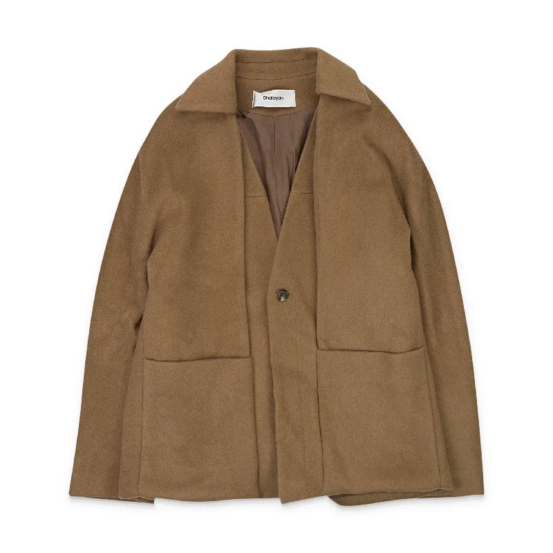 Big Discounts CHALAYAN FOLD THROUGH CAMEL BLAZER