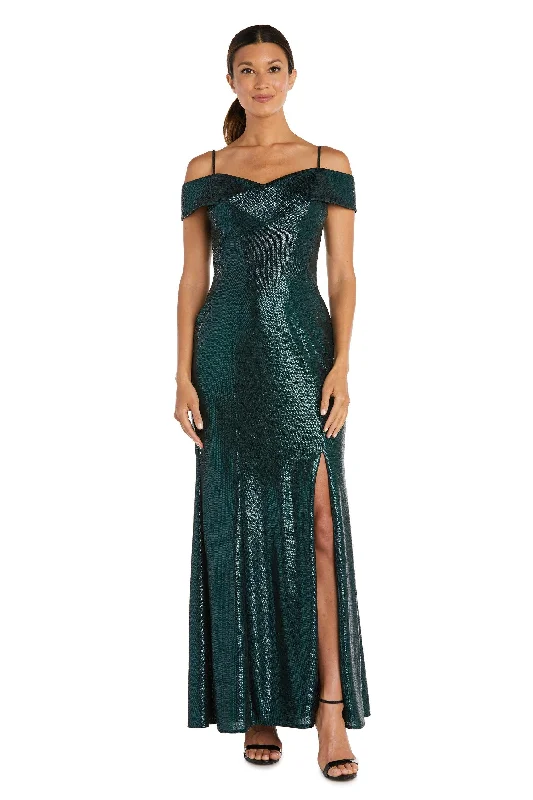 Quick Sale Nightway Off Shoulder Long Formal Dress 21761P