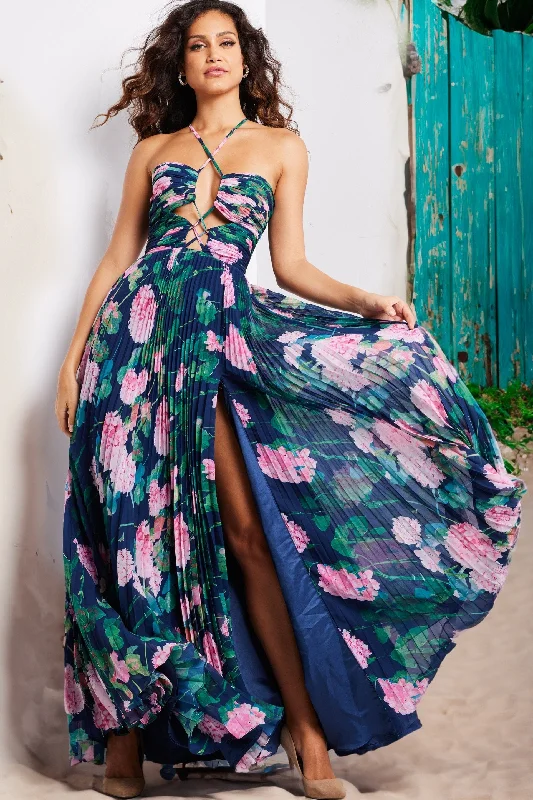 Epic Deals Jovani 38638 Prom Long Floral Formal Dress