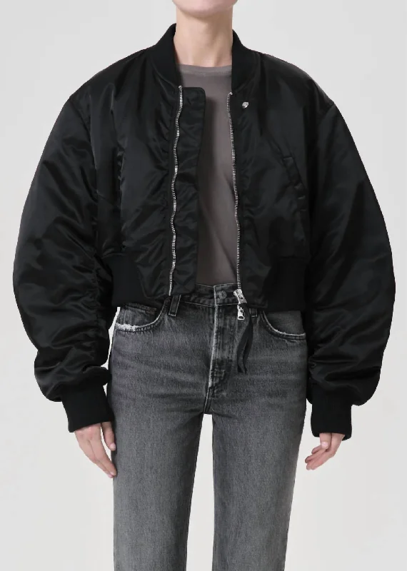 Limited Time Discount Jett Bomber Jacket In Black