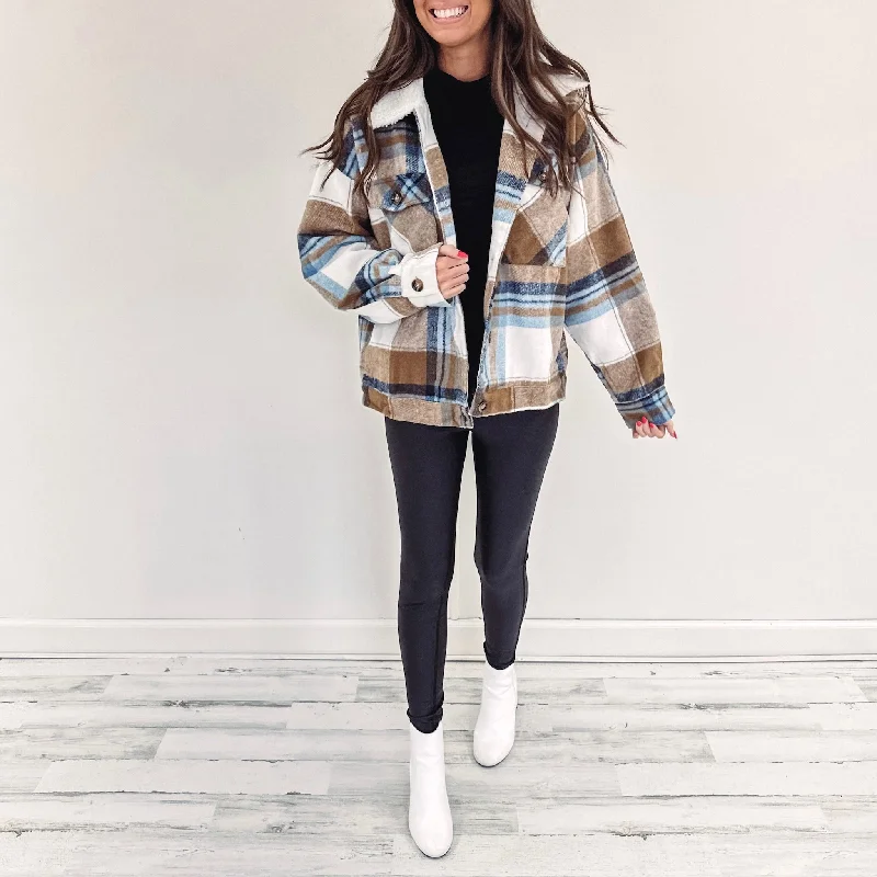 Big Discounts Dina Shacket - Brown
