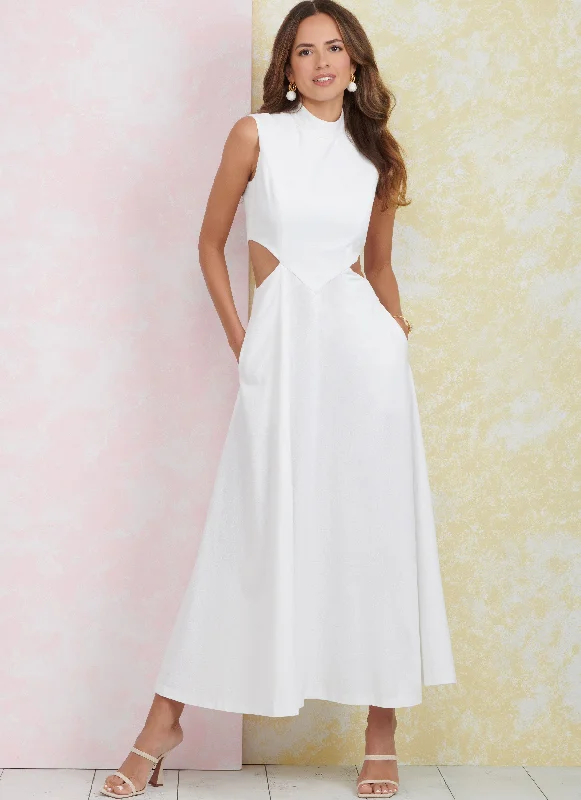 Sale Event Simplicity Sewing Pattern 9920 Misses' Dress with Neckline and Length Variations