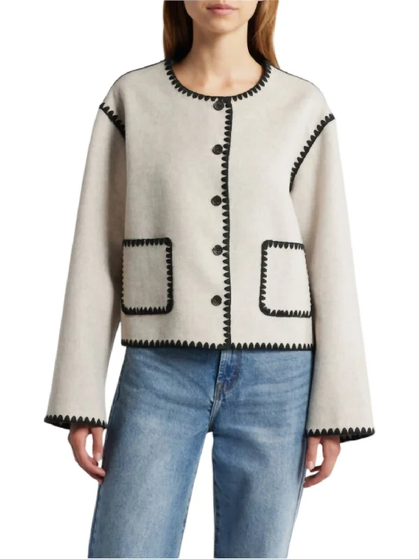 Fantastic Offers Melanie Jacket In Oatmeal
