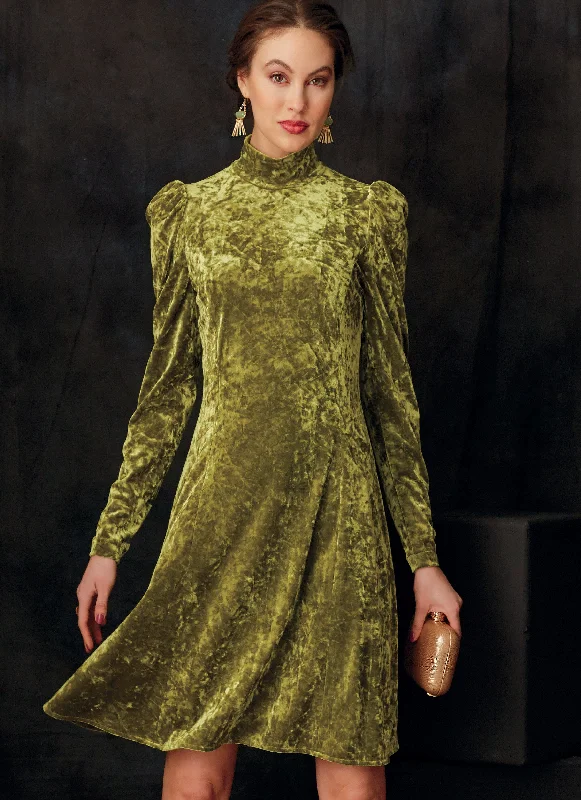 Doorbuster Deal Vogue Pattern 9264 Misses'/Misses' Petite Knit, Fit-And-Flare Dresses