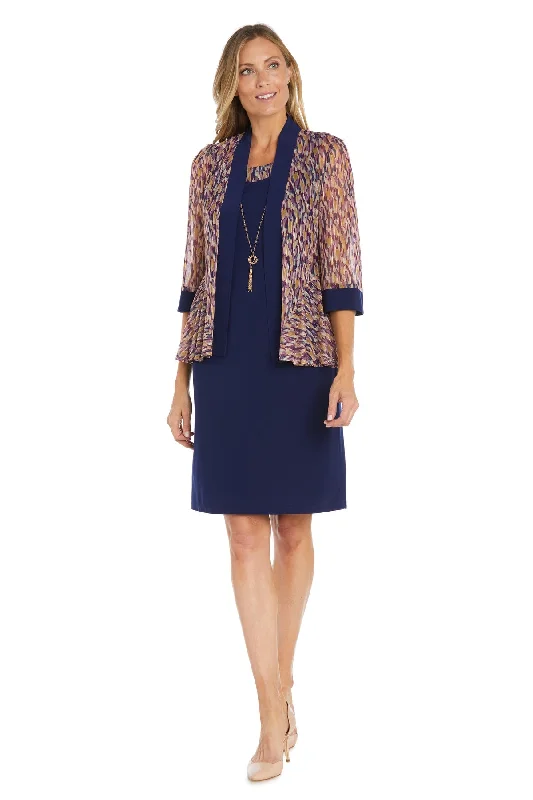 Take Advantage R&M Richards 1439 Short Mother of the Bride Jacket Dress