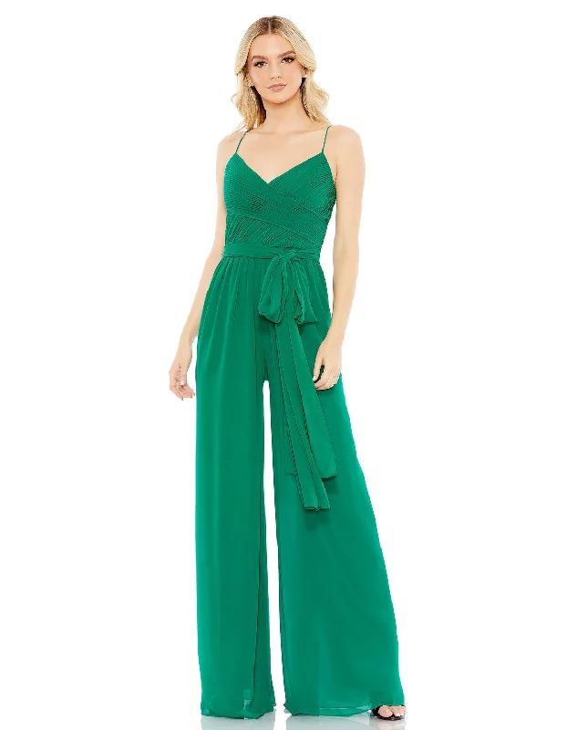 While Supplies Last Mac Duggal 2651 Long Formal Prom Jumpsuit
