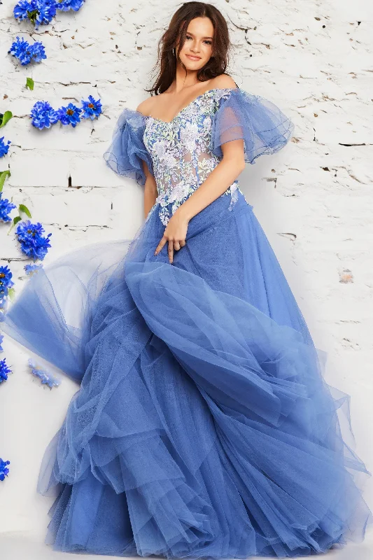 Price Rollback Jovani 24575 Princess Long Prom Dress