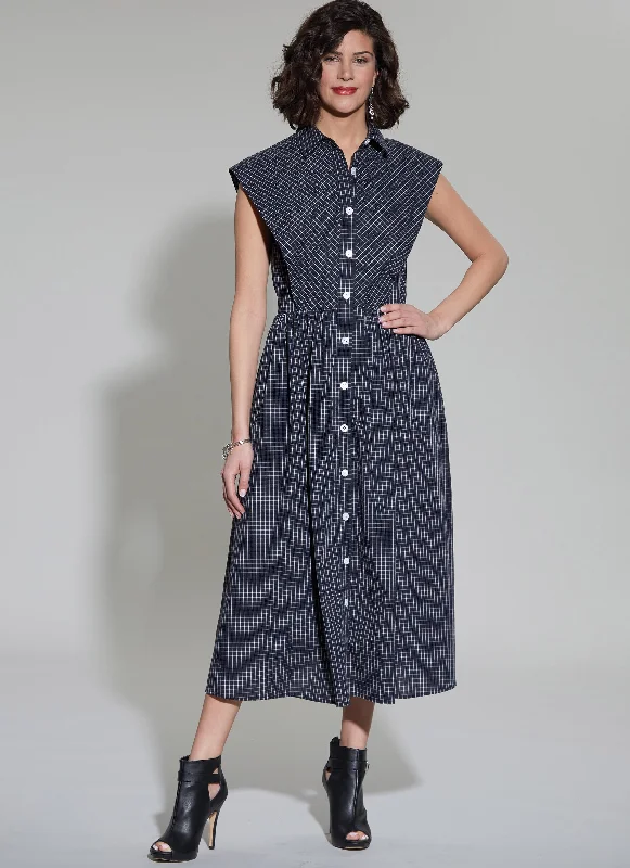 Low Prices McCall's Sewing Pattern M8342 Misses' Shirtdress
