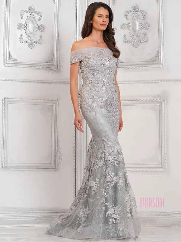 Extra Savings Marsoni MV1313 Long Mermaid Formal Evening Prom Dress