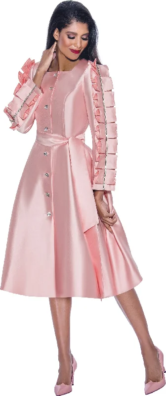 Price Cut Divine Apparel DN12381W Plus Size Long Sleeve Cocktail Midi Dress