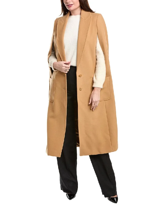 Price Drop Alert Michael Kors Collection Melton Wool Cape Coat