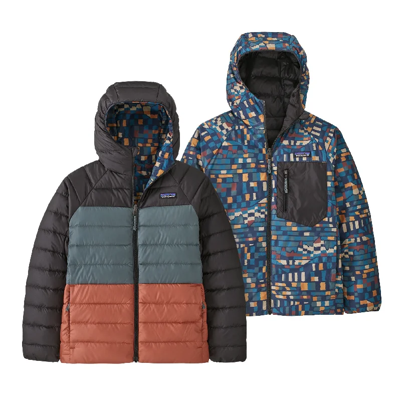 Bonus Savings Kids' Reversible Down Sweater Hoody