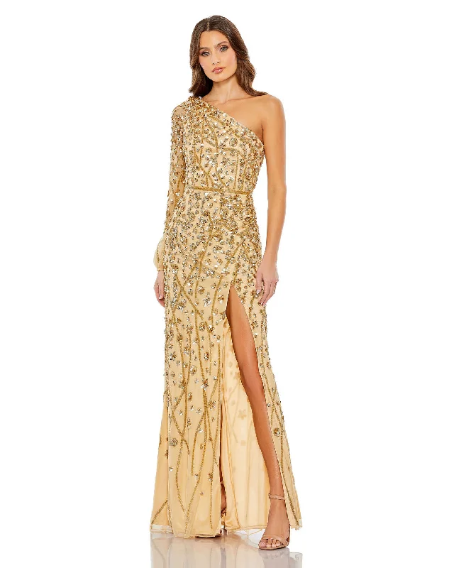 Discount Deals Mac Duggal 5659 Long Sequin Formal Prom Dress