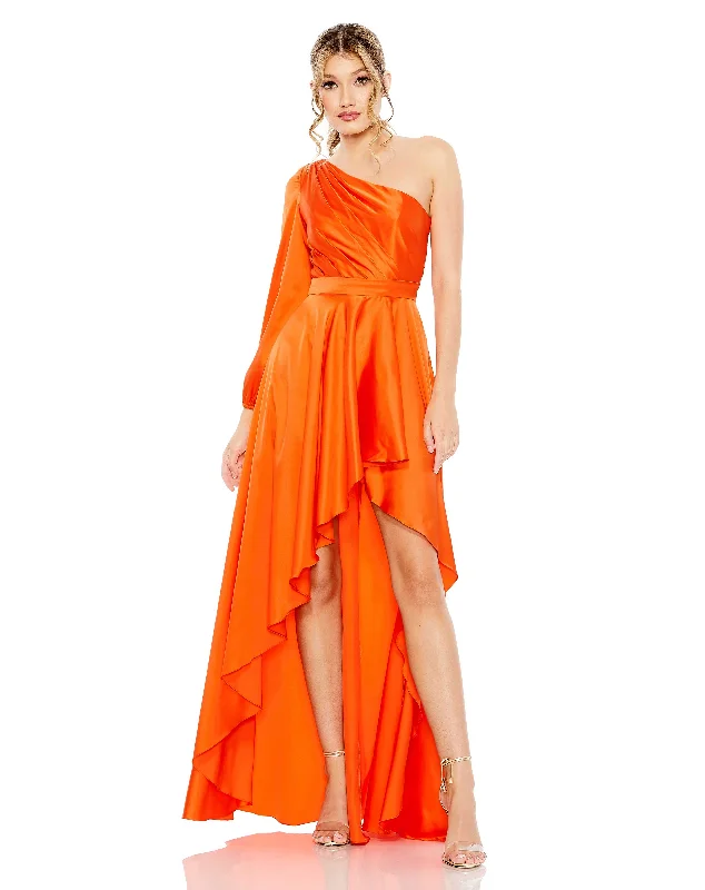Discount Deals Mac Duggal A49141 High Low Formal Prom Gown