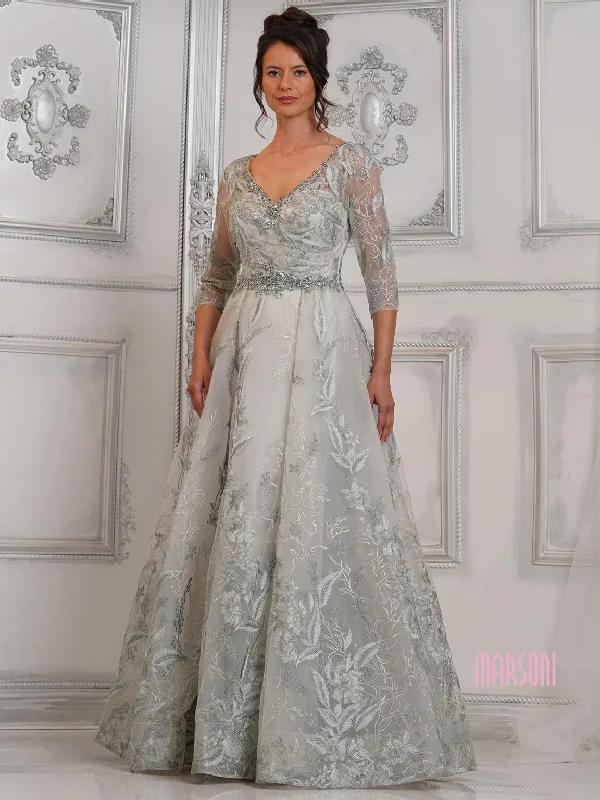 Big Discounts Marsoni MV1298 Long Formal Mother of the Bride Beaded Dress
