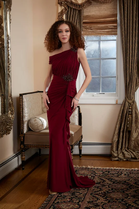 Massive Deals MGNY Madeline Gardner New York 72824 Long Fitted Formal Evening Gown
