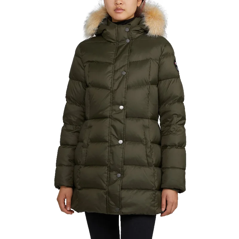 Pajar Women's Roxy Quilted Puffer with Detachable Faux Fur Trim