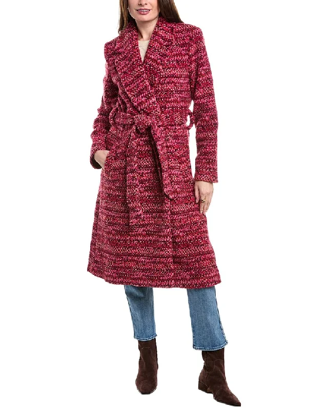 Price Cut Hutch Kat Wool-Blend Coat