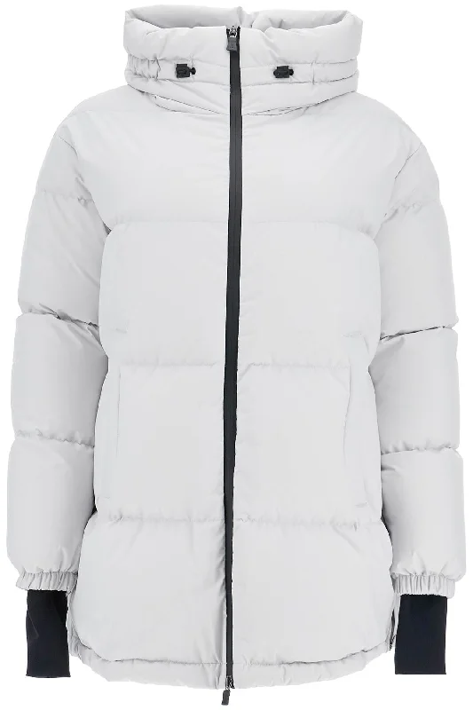 Unmissable Offer Herno Laminar Women's Long Down Jacket In Gore-Tex In