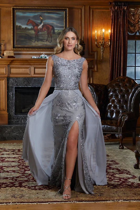 Final Sale MGNY Madeline Gardner New York 72841 Long Formal Overskirt Evening Gown