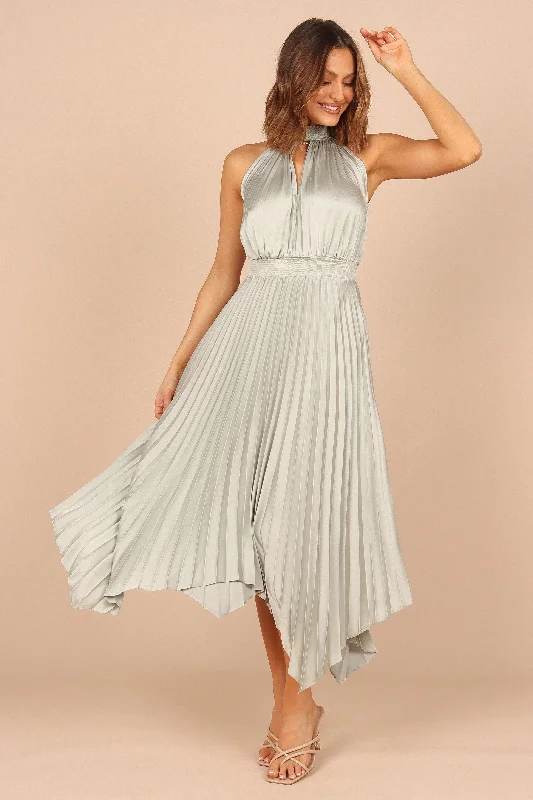 While Supplies Last Dominique Dress - Sage