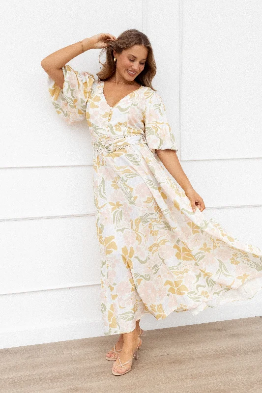Super Bargain Reva Maxi Dress - Alila