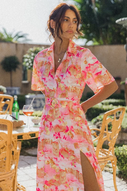 Lowest Price Arianna Maxi Dress - Pink Scenic